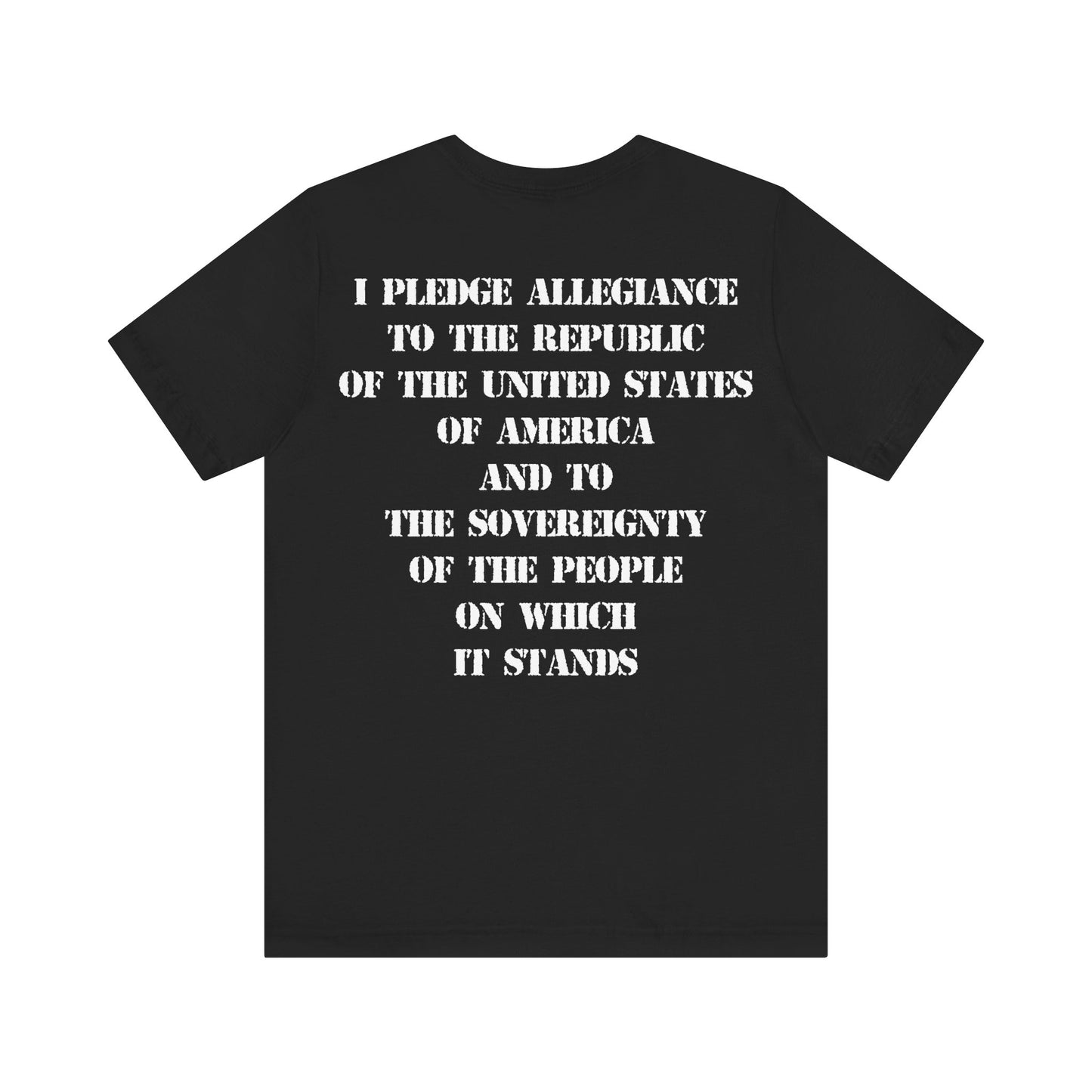 We the Sovereign People and the Minuteman and Pledge of Allegiance to the Sovereignty of the People on Which the United States Republic Stands