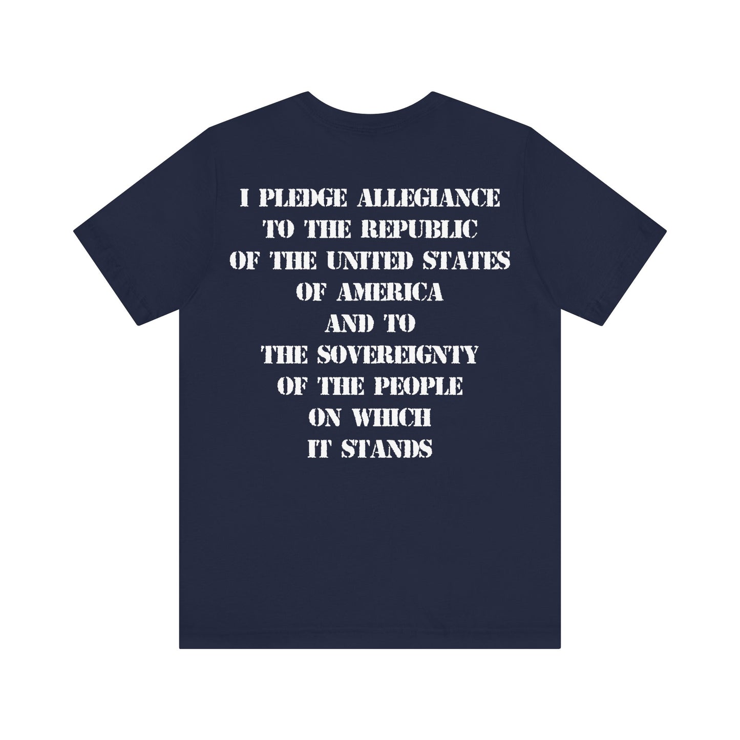 We the Sovereign People and the Minuteman and Pledge of Allegiance to the Sovereignty of the People on Which the United States Republic Stands