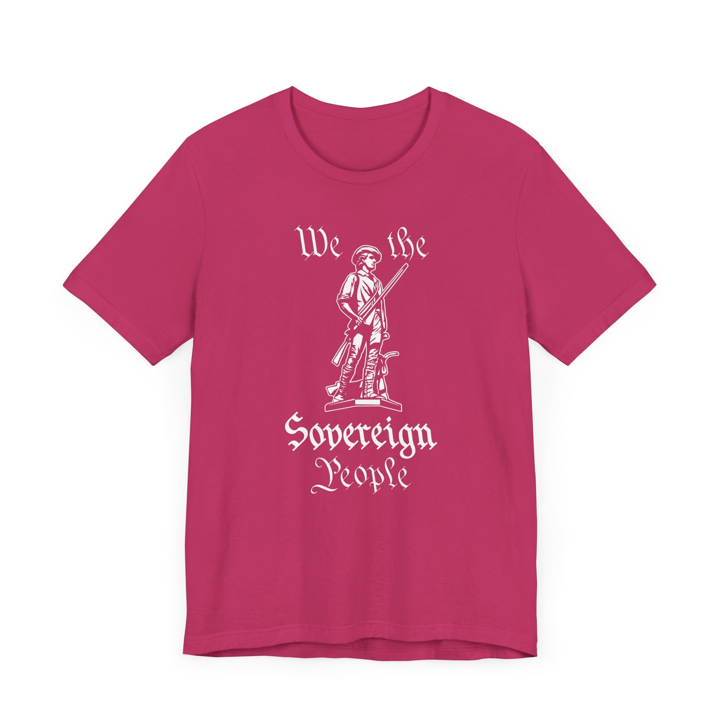 We the Sovereign People and the Minuteman and Pledge of Allegiance to the Sovereignty of the People on Which the United States Republic Stands