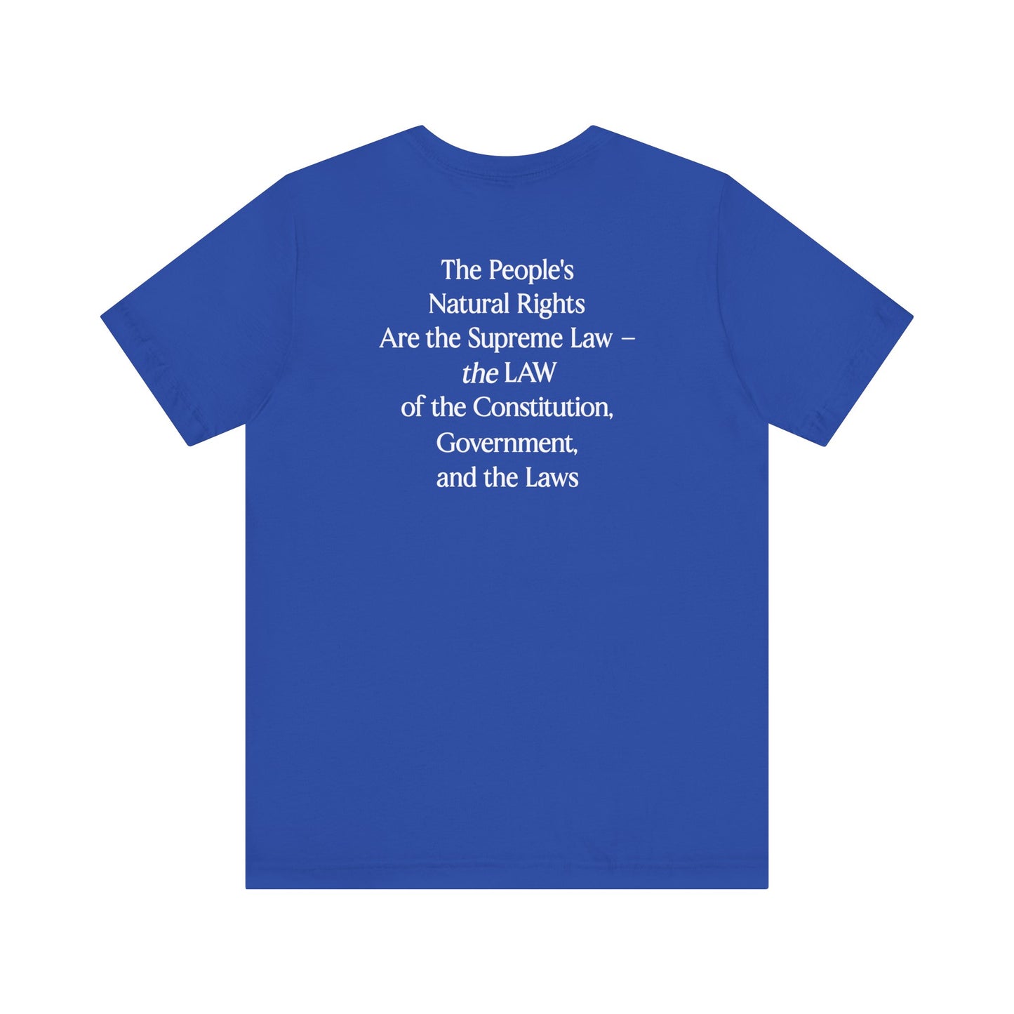 The People are the Constitution Patriotic T-Shirt