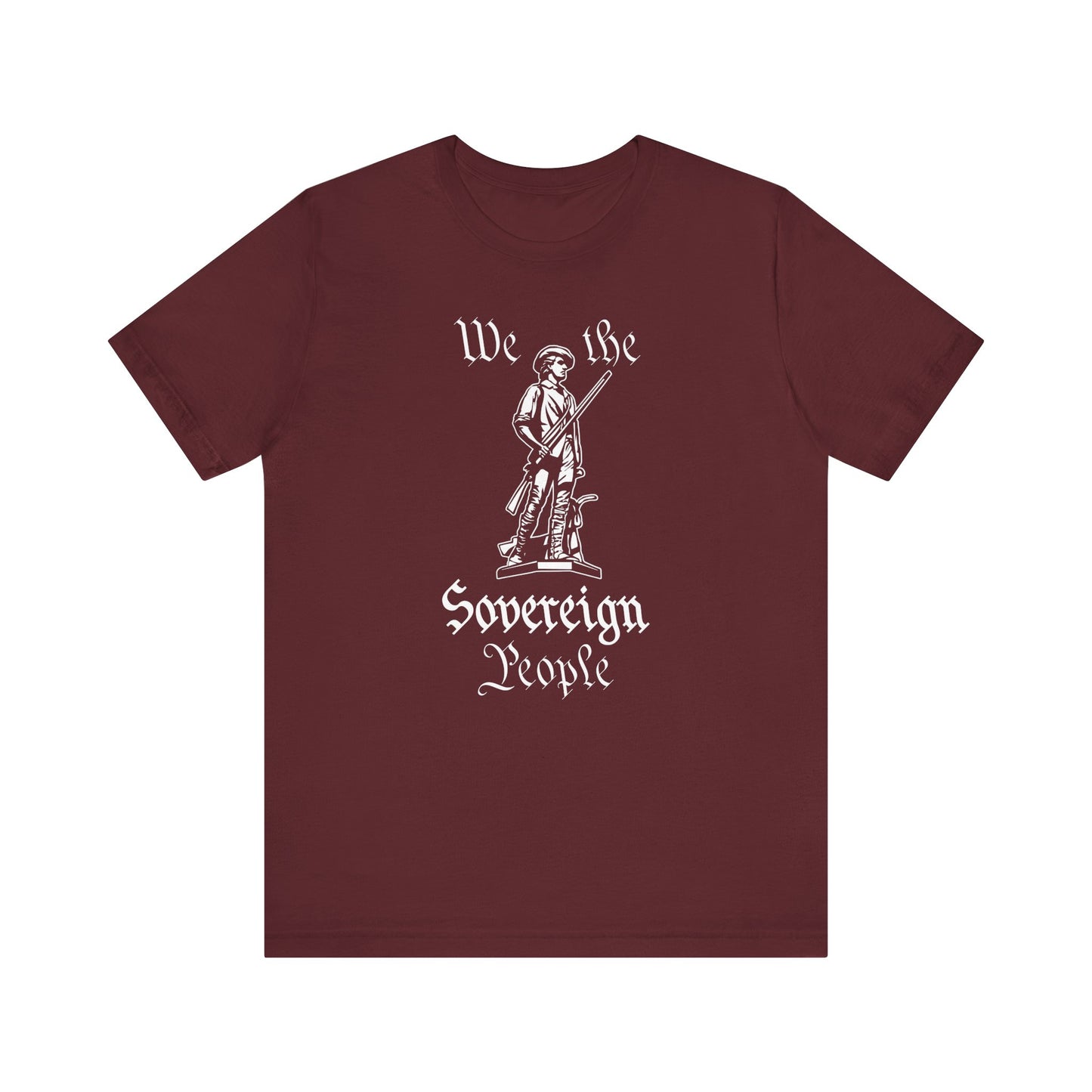 We the Sovereign People and the Minuteman and Pledge of Allegiance to the Sovereignty of the People on Which the United States Republic Stands