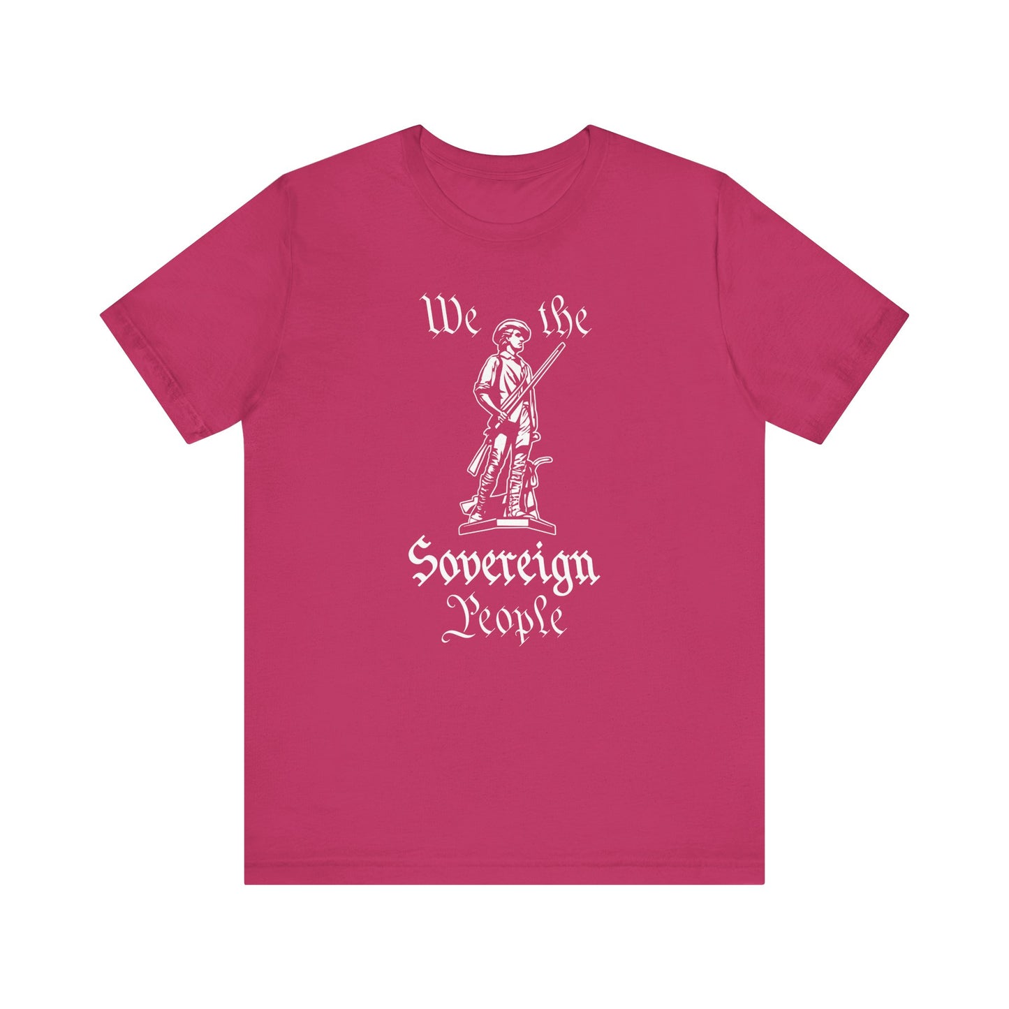We the Sovereign People and the Minuteman and Pledge of Allegiance to the Sovereignty of the People on Which the United States Republic Stands