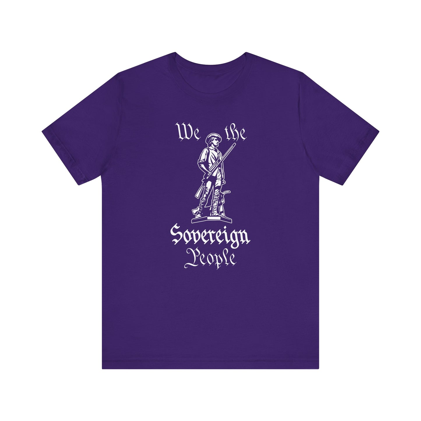 We the Sovereign People and the Minuteman and Pledge of Allegiance to the Sovereignty of the People on Which the United States Republic Stands