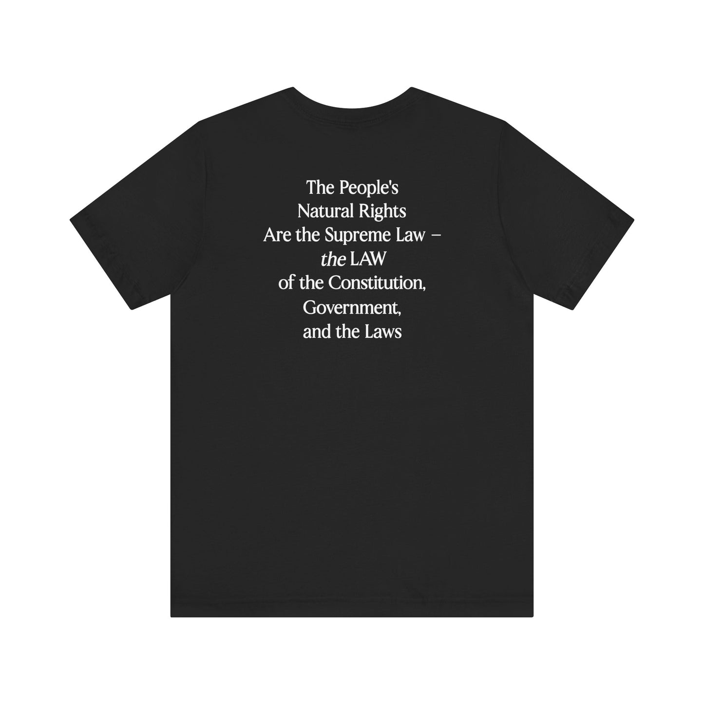 The People are the Constitution Patriotic T-Shirt